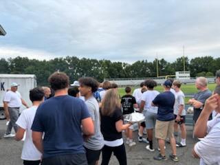 Thank you <a href="/FootballSbhs/">Saddle Brook High School Football</a> parents for your tireless dedication and commitment to our student athletes - you are the backbone of our team. We truly appreciate all that you do for us. Thank you Pat Taylor and Keith Vermilyea for working the grill!  #GSD #FalconFamily