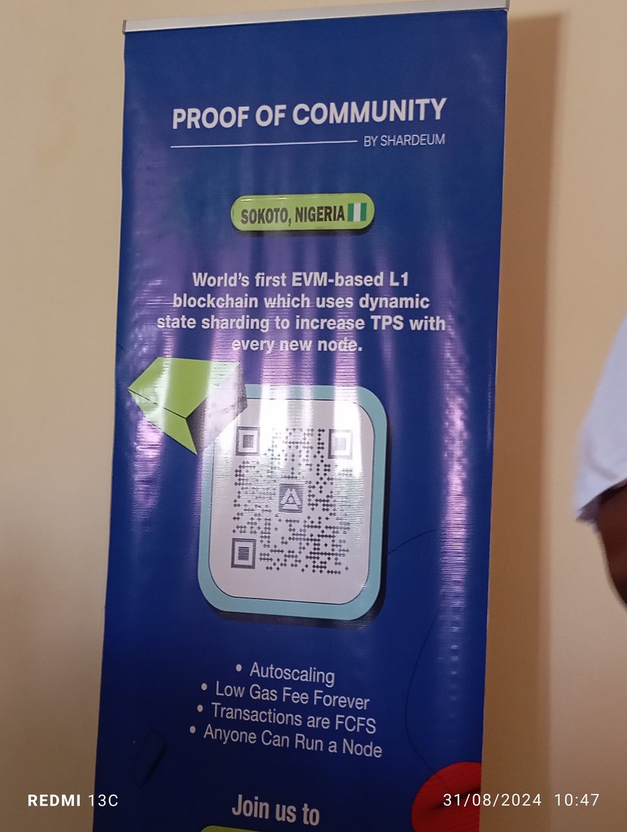 Currently attending ✌️<a href="/shardeum/">Shardeum</a>