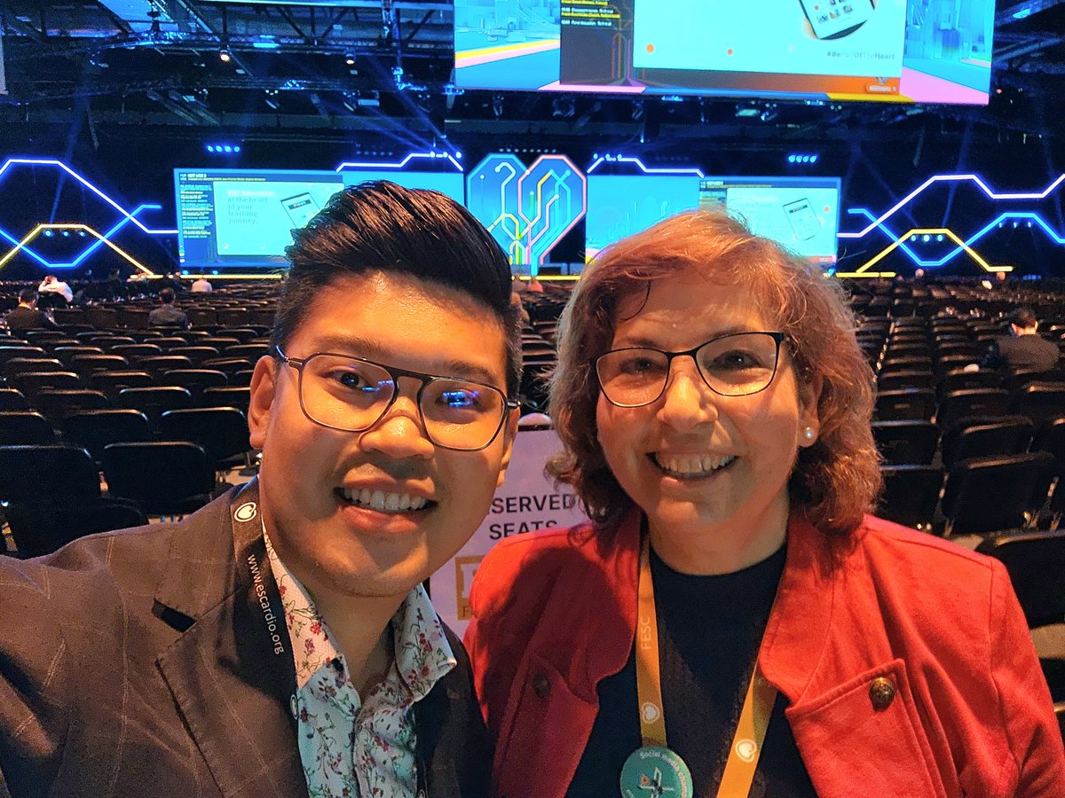 Dion Candelaria PhD RN (@dioncandelaria_) on Twitter photo You can't do ESC #ESCCongress without catching up with <a href="/AnastasiaSMihai/">Dr Anastasia Mihailidou FAHA FCSANZ FESC</a>! Always a good chat. 😊
<a href="/escardio/">European Society of Cardiology</a> <a href="/thecsanz/">CSANZ</a> You can't do ESC #ESCCongress without catching up with <a href="/AnastasiaSMihai/">Dr Anastasia Mihailidou FAHA FCSANZ FESC</a>! Always a good chat. 😊
<a href="/escardio/">European Society of Cardiology</a> <a href="/thecsanz/">CSANZ</a>