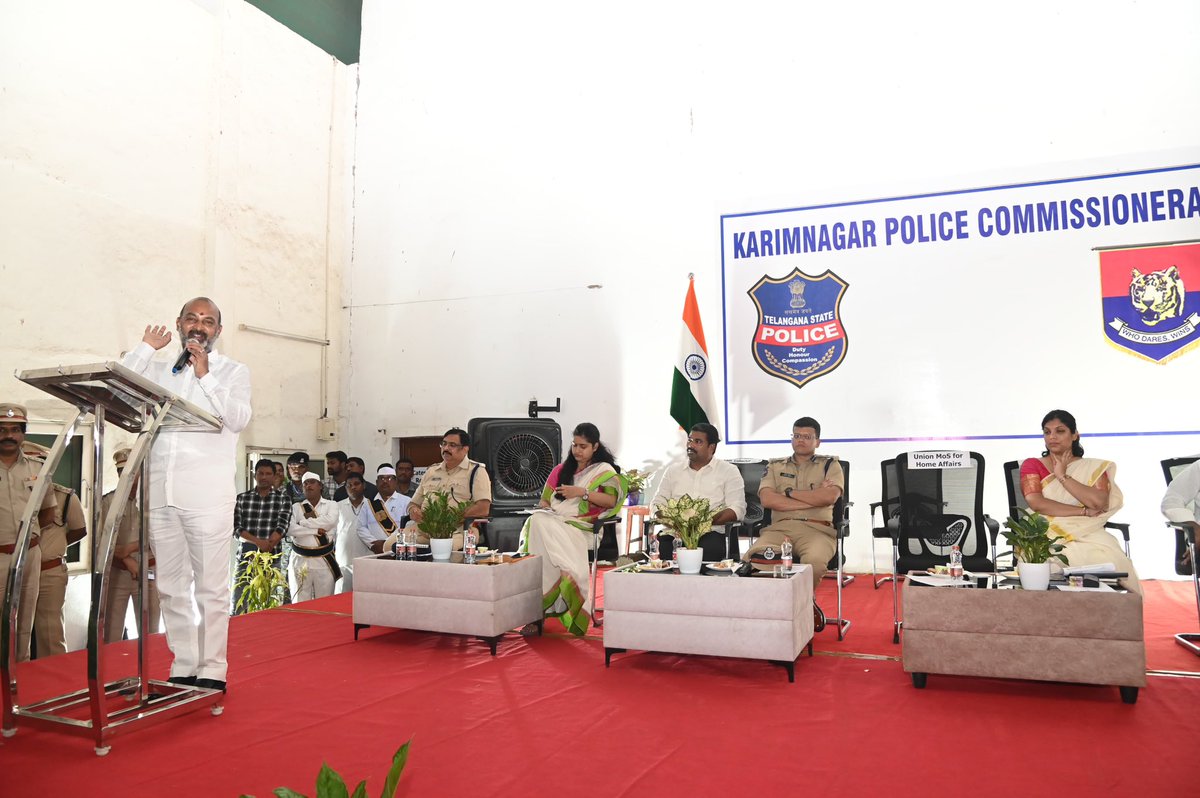 Electricity charges for the Ganesh Mandaps will be personally covered by me in Karimnagar and requested the electricity department not to harass the organizers. 

Necessary facilities, including electricity and ambulances, will be provided throughout the nine days of the