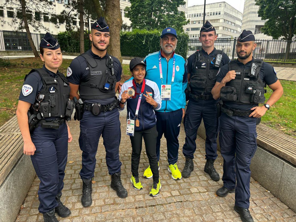 kartavyamnatma's tweet image. 🌟🇮🇳 #ParalympicGamesParis2024 
#PreethiPal