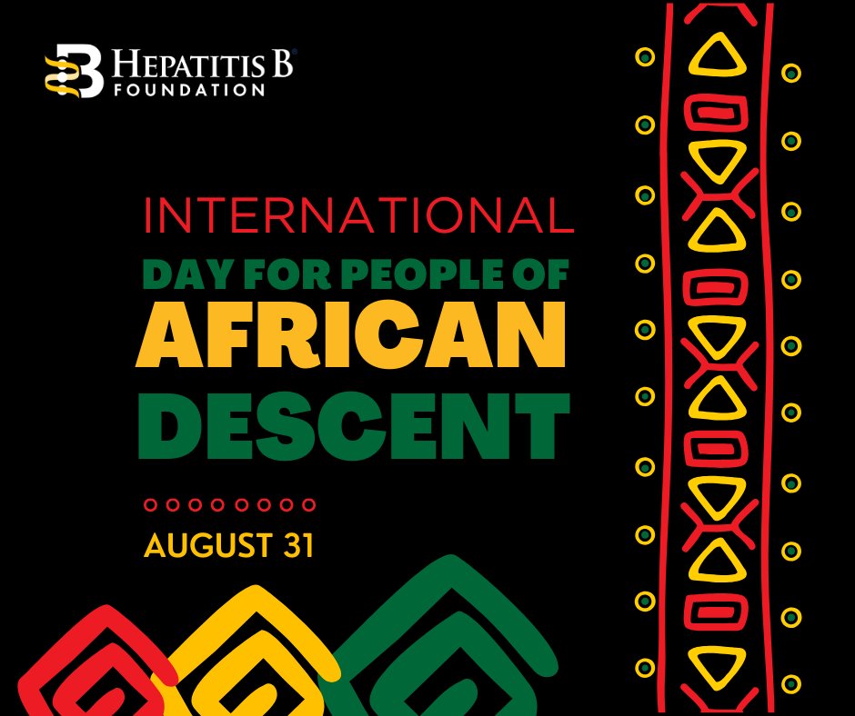 Today we honor people of African descent who are disproportionately affected by #HepatitisB. 

💡Learn more about resources available specifically for people with an African heritage here 📲 hepb.org/research-and-p…