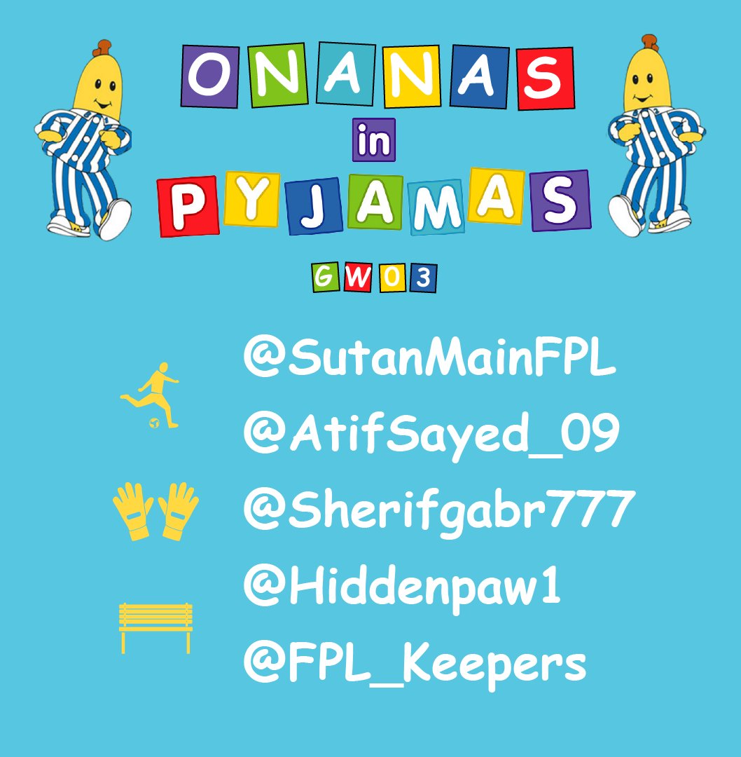 🚨Our wildcarders (<a href="/SutanMainFPL/">Sutan Main FPL</a> &amp; <a href="/AtifSayed_09/">Atif Sayed</a> ) lead the line for our first <a href="/OfficialSKLW/">Strikers Keepers Losers Weepers</a>  Premier League match! 

This week we face: Fabio Cannavariance. 

Hopefully we can break their Catenaccio - Good Luck for GW3!