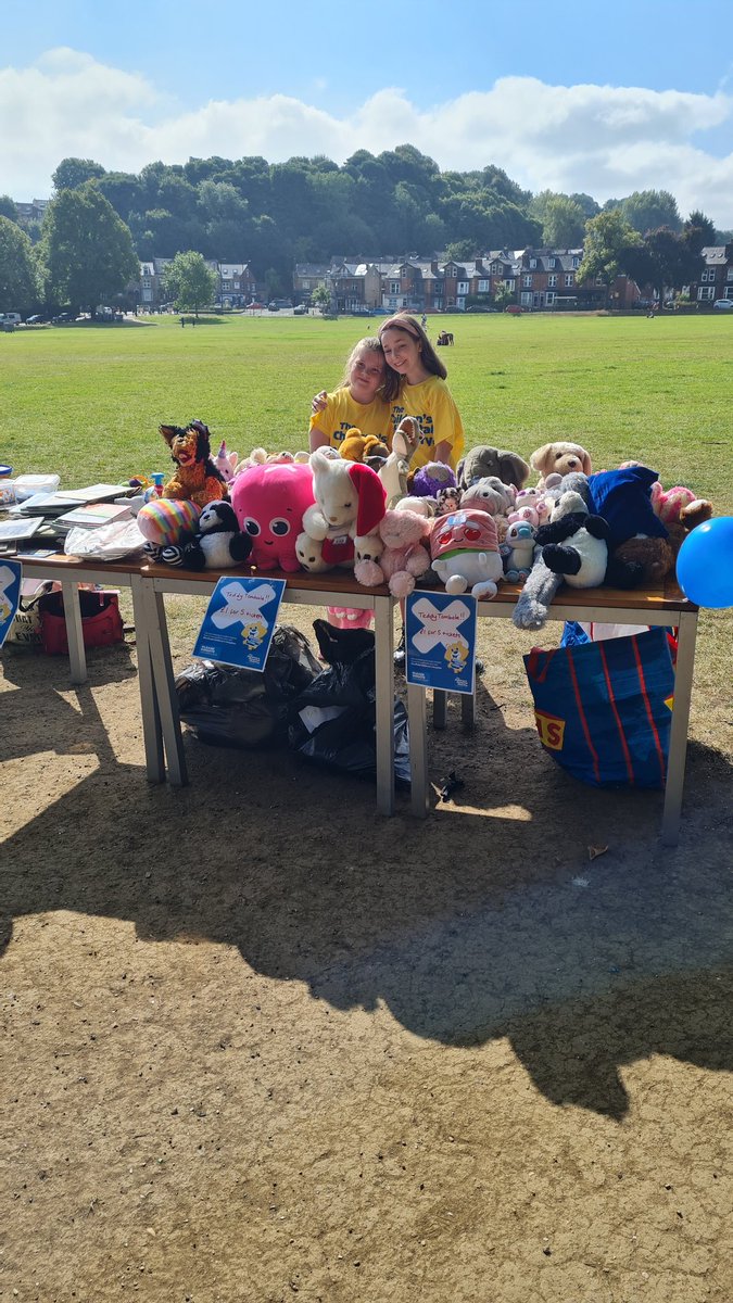 Come and see us by the café at Endcliffe Park. The teddy Tombola for The Children's Hospital is open!!!!!!!🌈🧸😊 <a href="/SheffChildrens/">Sheffield Children's</a> #teamtheo