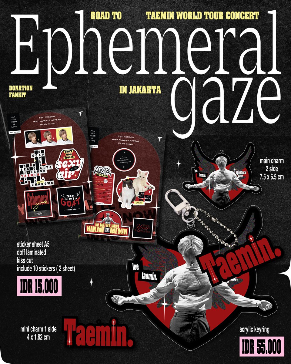 Mau ngajak Shawoldeul jajan fankit buat support fan project di konser TAEMIN 'Ephemeral Gaze in Jakarta'

Kepoin di sini 👀: bit.ly/FankitTEGJ

#EphemeralGazeInJakarta #EphemeralGazeInJKT #TAEMIN <a href="/ode_to_shinee/">𝘰𝘥𝘦 𝘵𝘰 𝘴𝘩𝘪𝘯𝘦𝘦 📌</a>