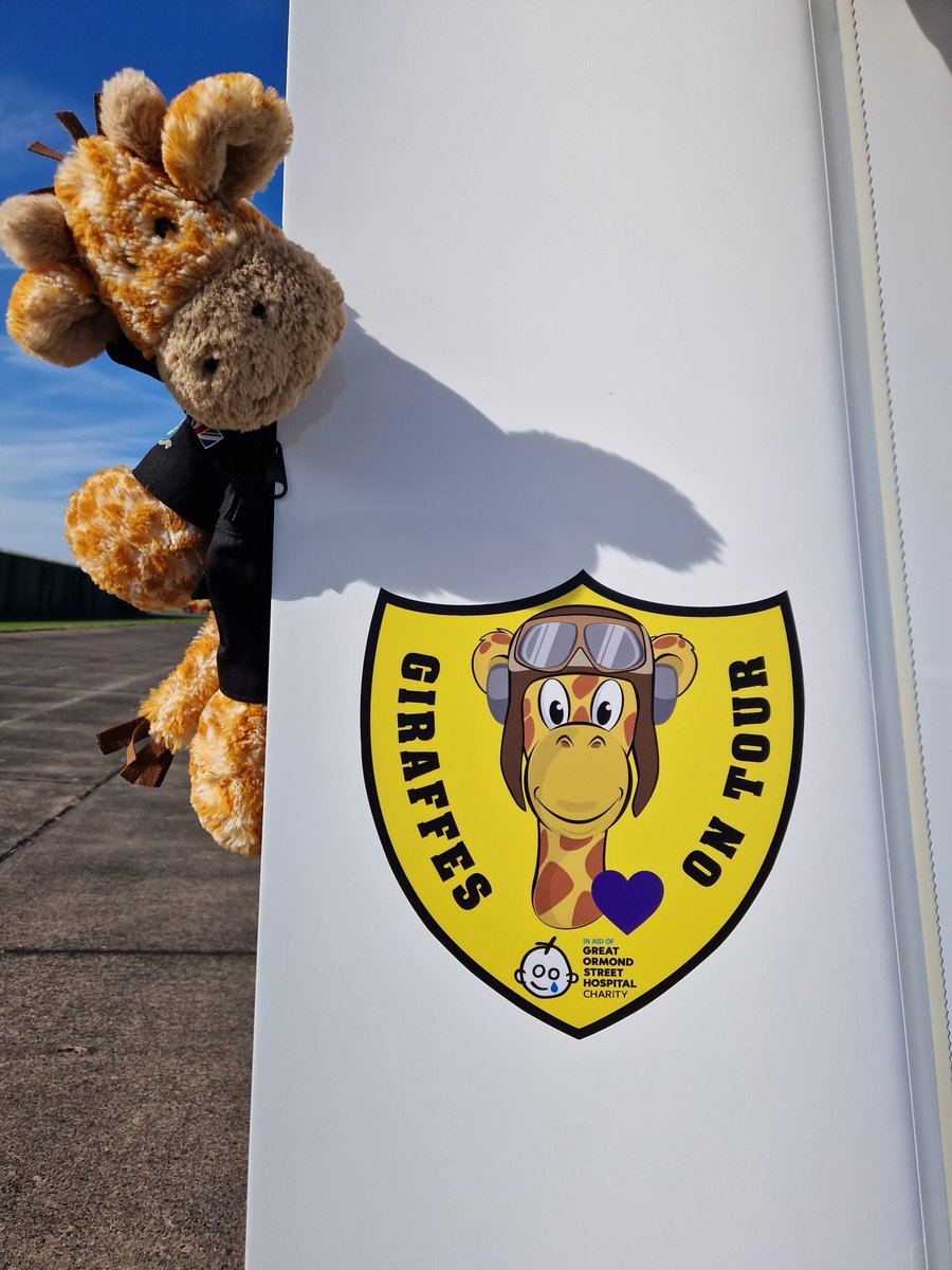 NebOair's tweet photo. Decarbonising Pilot Training and Emission Free Flying Displays. Been a while since we posted on X . We've been very busy attending RIAT, FIA, Old Buck and RAF Syerston. We are now supporting @Giraffesontour for @GreatOrmondSt  &amp; are proud to have named our latest edition G-ERAF. https://t.co/1eDbcX1S8M