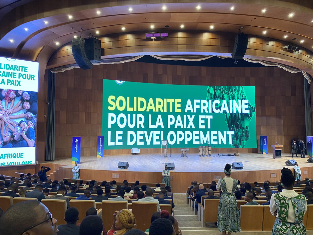 Le sommet des présidents de jeunesse Africaine sur la solidarité Africaine pour la paix et le développement se tien ce samedi au centre financier à Kinshasa