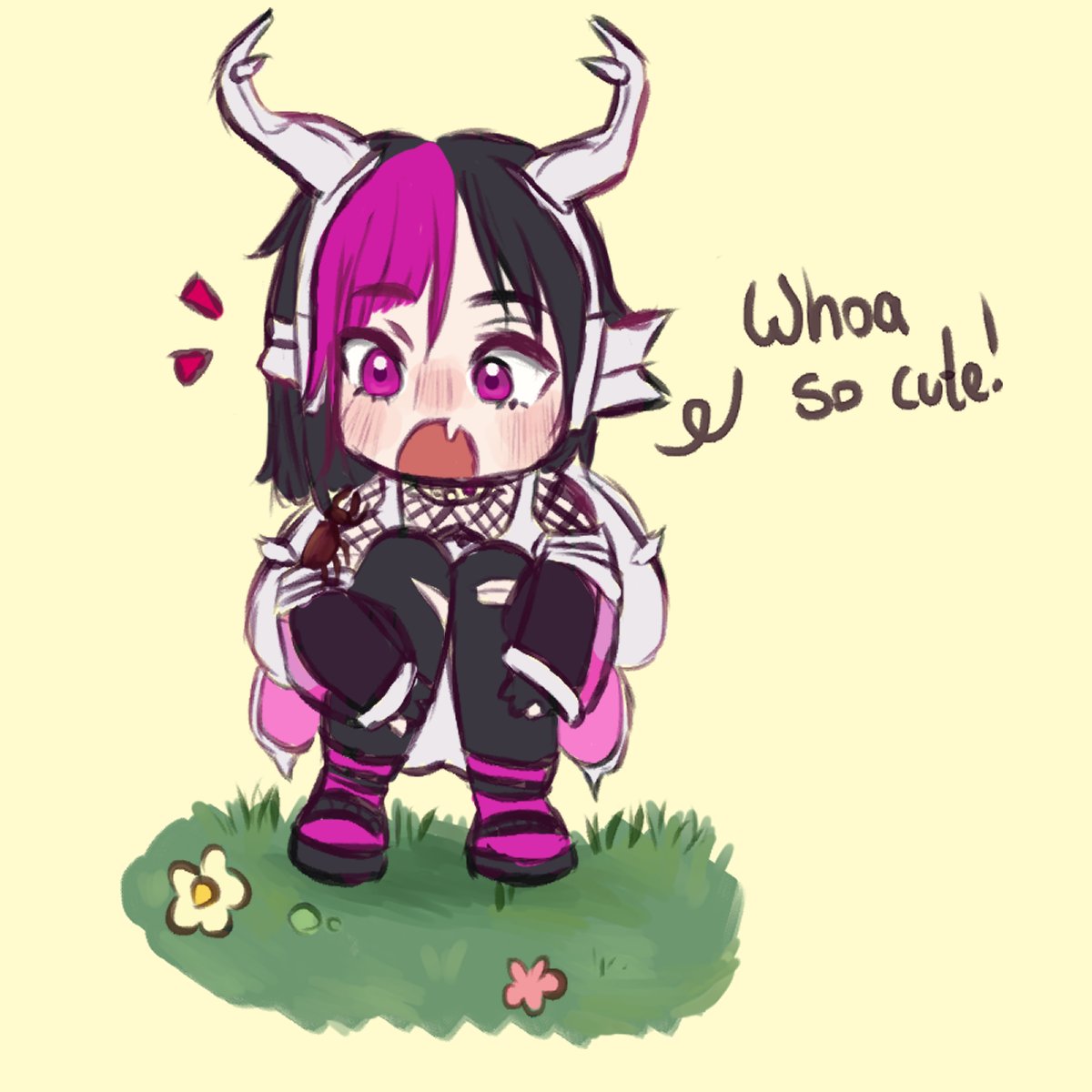 CalistoCosmo's tweet photo. #drawthebug
Nano found a new friend c: https://t.co/xP959721rk