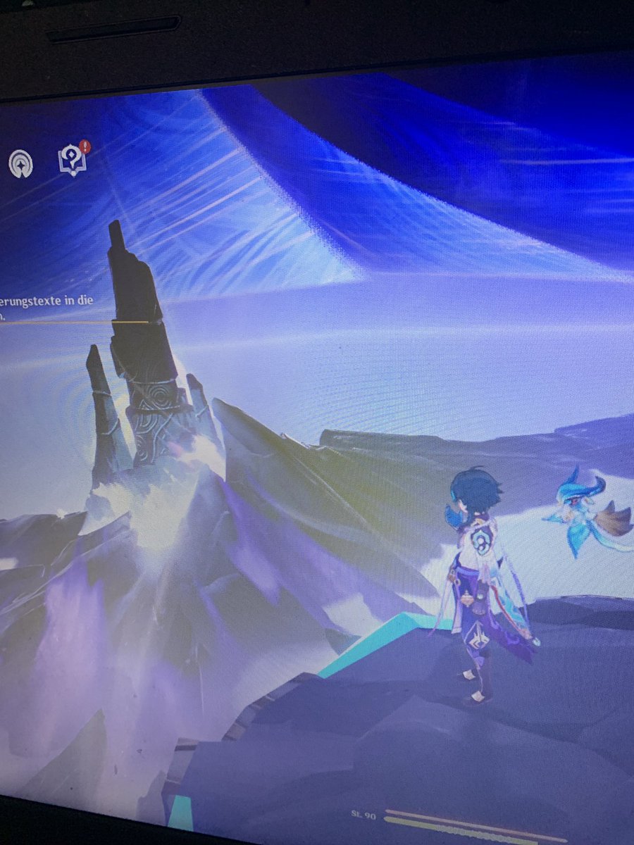 Can someone tell me if this is normal? I bugged myself out of the map in Natlan and landed here. #natlan #GenshinImpact