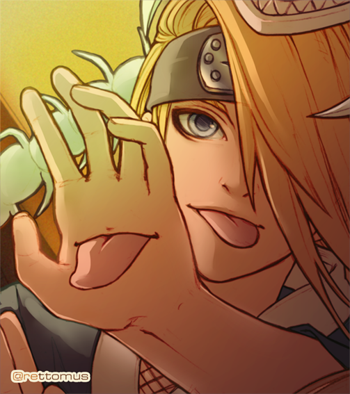 rettomus's tweet photo. One day I accidentally ended up on the older side of Youtube and got such a blast from the past seeing those old Flash animations and crusty AMVs that I went to draw Naruto stuff after.... Idk how long. 

I kinda feel like drawing more tbh.

#NARUTO #Deidara https://t.co/CMU8uXgNUI