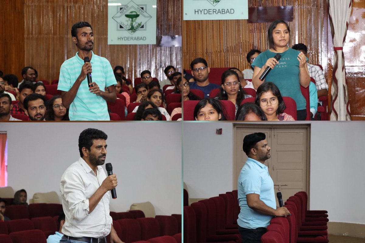 NIPER Hyderabad (@niperhyd) on Twitter photo <a href="/NIPERHyd/">NIPER Hyderabad</a> organised an Expert talk on "From Ligand Binding to Receptor Activation: Insights into Nicotinic Receptor Mechanism." by Dr. Dinesh Indurthi, Research Scientist, Department of physiology and Biophysics, University at Buffalo.
#suny #niperhyd #ligand <a href="/Pharmadept/">Department of Pharmaceuticals 🇮🇳</a> <a href="/NIPERHyd/">NIPER Hyderabad</a> organised an Expert talk on "From Ligand Binding to Receptor Activation: Insights into Nicotinic Receptor Mechanism." by Dr. Dinesh Indurthi, Research Scientist, Department of physiology and Biophysics, University at Buffalo.
#suny #niperhyd #ligand <a href="/Pharmadept/">Department of Pharmaceuticals 🇮🇳</a>