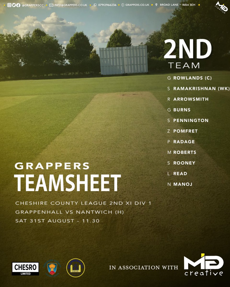 Grappenhall Cricket Club tweet media