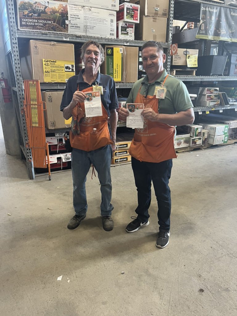 Home Depot Reading tweet media