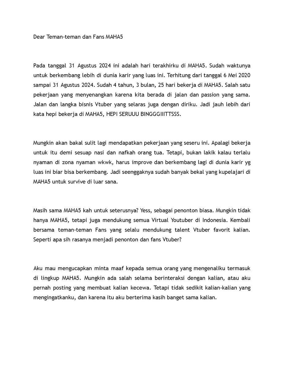 Hans Irawan / MAHA5 tweet media