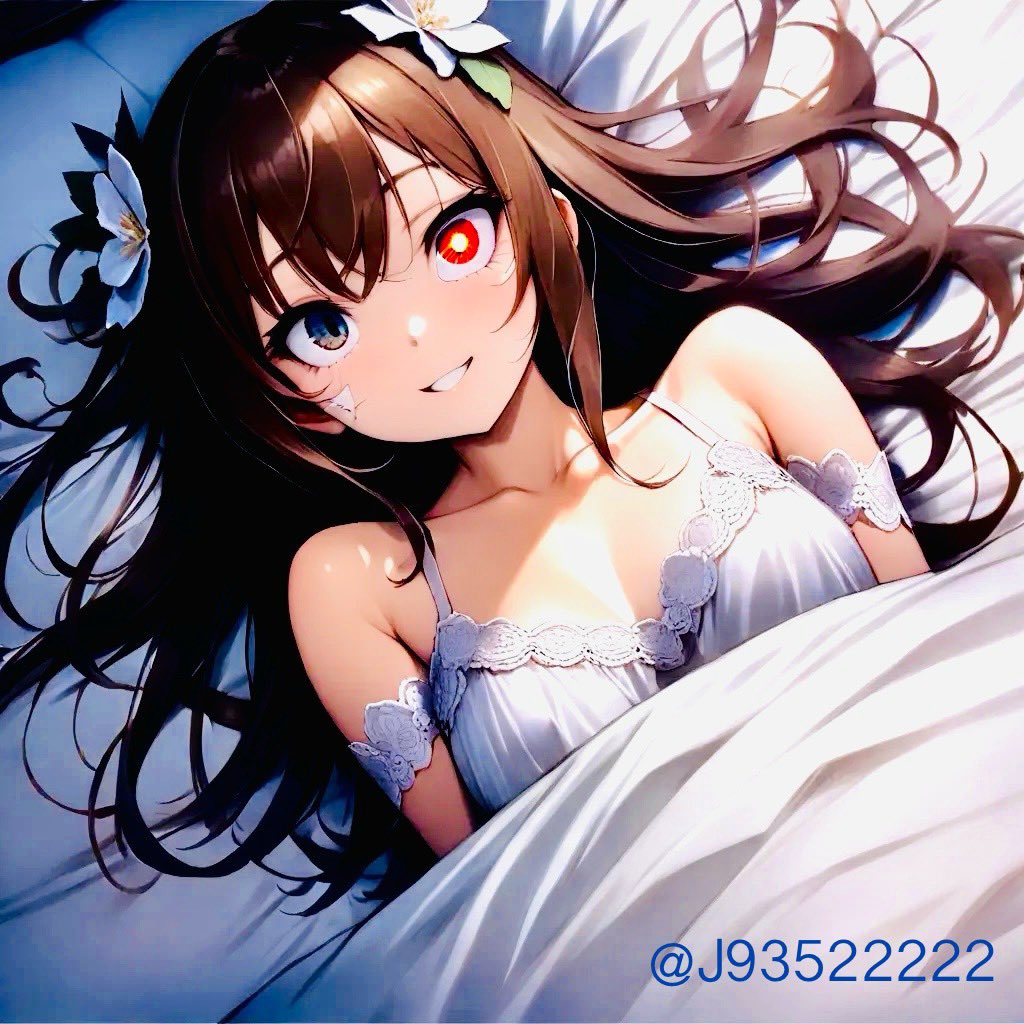 my AIオリジナルキャラクター
黛 稲穂（まゆずみ いなほ）シリーズ 

🌟超魔眼🌟
感想：覚醒しちゃったね。
#AIイラスト #AIイラスト美少女 #AI美少女 #AI美女