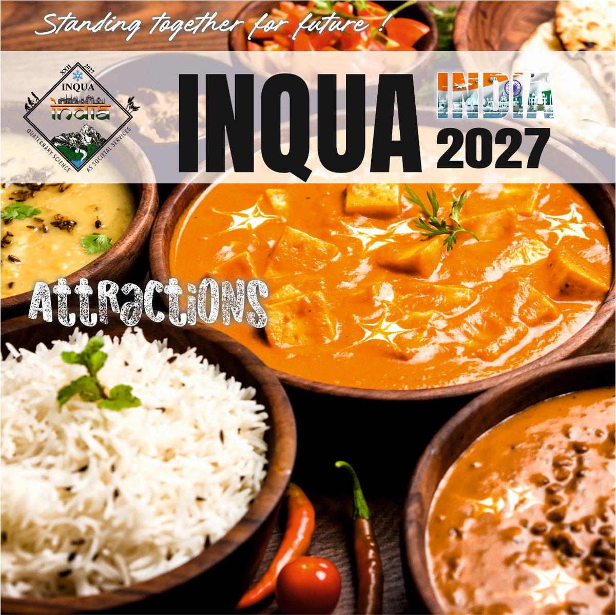 Inqua2027 India (@inqua2027india) on Twitter photo Experience the essence of Indian cuisine at INQUA 2027! 🍽️ Don't miss out on Paneer Masala—a delightful dish of soft Indian cottage cheese in a rich, aromatic tomato gravy, perfectly spiced to satisfy your taste buds. A must-try! #INQUA2027India #IndianCuisine <a href="/INQUA_ECR/">INQUA Early Career Researchers</a>
<a href="/INQUA/">INQUA</a> Experience the essence of Indian cuisine at INQUA 2027! 🍽️ Don't miss out on Paneer Masala—a delightful dish of soft Indian cottage cheese in a rich, aromatic tomato gravy, perfectly spiced to satisfy your taste buds. A must-try! #INQUA2027India #IndianCuisine <a href="/INQUA_ECR/">INQUA Early Career Researchers</a>
<a href="/INQUA/">INQUA</a>