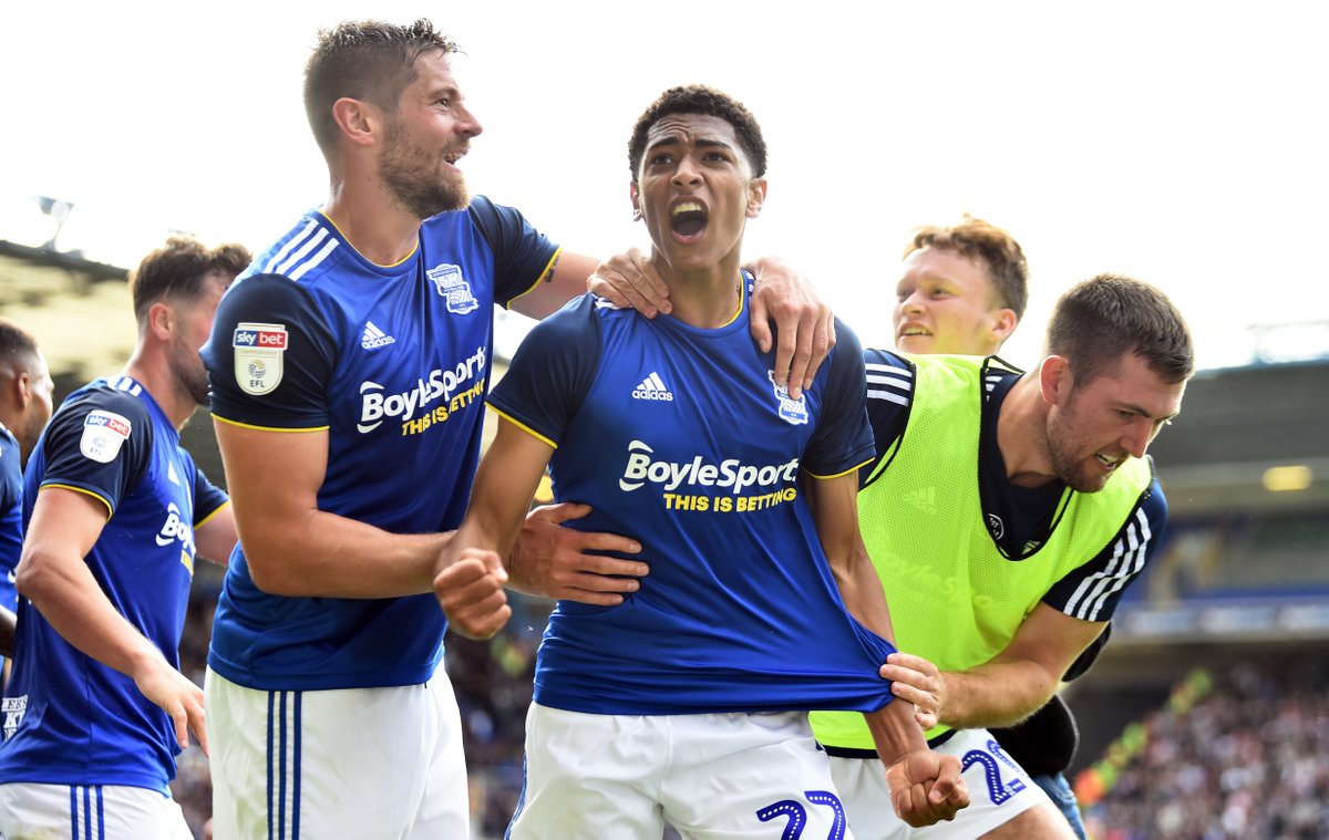 #OTD in 2019, Jude scored his first goal in the royal blue. 💙