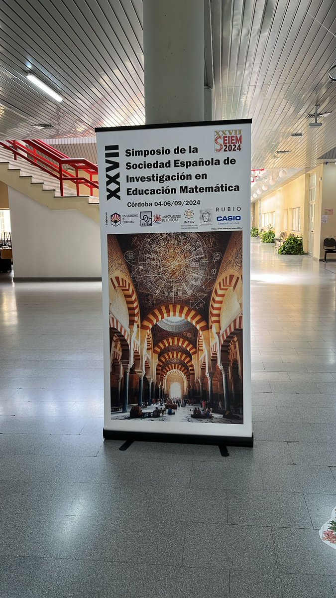 XXVII SEIEM - Córdoba 2024 (@xxviiseiem2024) on Twitter photo Ultimando detalles para el XXVII Simposio de la SEIEM en la Facultad de Ciencias de la Educación y Psicología de la Universidad de Córdoba. ¡Os esperamos!
<a href="/_SEIEM/">SEIEM</a> <a href="/Univcordoba/">Universidad Córdoba</a> <a href="/FCEP_UCO/">Facultad de Ciencias de la Educación y Psicología</a> <a href="/CordobaCiencia/">UCCi Córdoba</a> #Córdoba #XXVIISEIEM #Matemáticas #Educación #EducaciónMatemática Ultimando detalles para el XXVII Simposio de la SEIEM en la Facultad de Ciencias de la Educación y Psicología de la Universidad de Córdoba. ¡Os esperamos!
<a href="/_SEIEM/">SEIEM</a> <a href="/Univcordoba/">Universidad Córdoba</a> <a href="/FCEP_UCO/">Facultad de Ciencias de la Educación y Psicología</a> <a href="/CordobaCiencia/">UCCi Córdoba</a> #Córdoba #XXVIISEIEM #Matemáticas #Educación #EducaciónMatemática