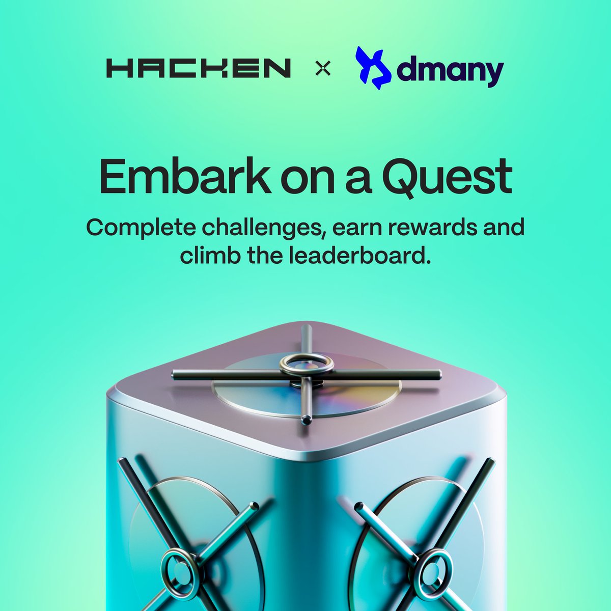 We’re launching a quest on the <a href="/dmanyio/">dmany</a> platform 🔥
Join us in spreading the word and supporting the $HAI ecosystem  

💰Reward Pool: 
🟢500 $USDT for top-quality quest completions. 
🟢200 $USDT for leaderboard champions!  

Quest link 👉 hackenio.cc/dmanyquest 

Remember,