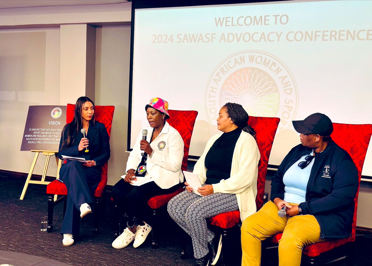 Conversations and Engagements taking place, led by our panelists, <a href="/NtambiRavele/">Makhadzi Muditambi</a> <a href="/MoonsRams/">Moonira Ramathula</a> and <a href="/lwandisimelane/">Lwandile Simelane</a> 
What a great space to be in. 
#2024sawasfadvocacyconference