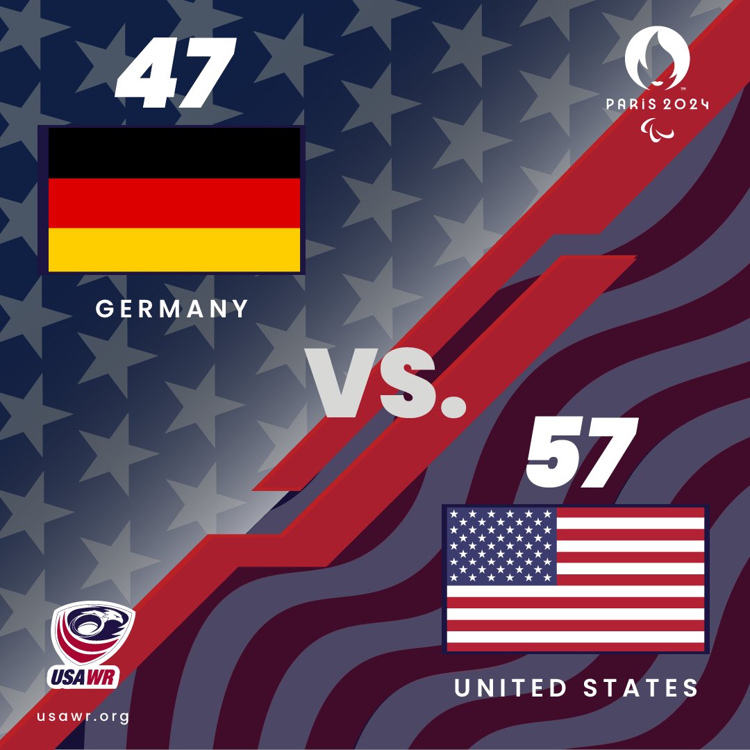 BIG win today in Paris! Final Score: Germany (47) - USA (57) 
<a href="/TeamUSA/">Team USA</a>