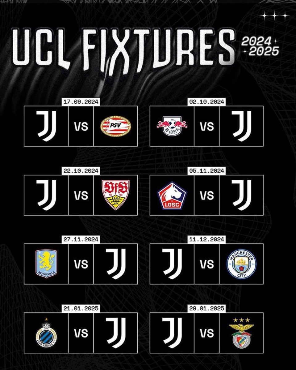 Juventus match fixtures discount