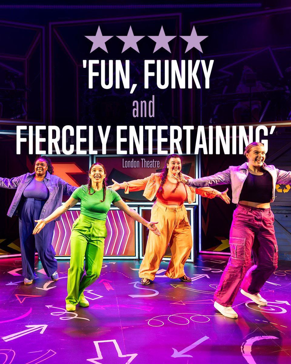 IT’S YOUR LAST CHANCE! ⏰ Fantastically Great Women’s run at <a href="/TheOtherPalace/">The Other Palace</a> ends September 8th 💜 That’s just one week - GET THOSE TICKETS! 🎟️ 

#FantasticallyGreatWomen #DeedsNotWords #TheOtherPalace #Theatre #MusicalTheatre