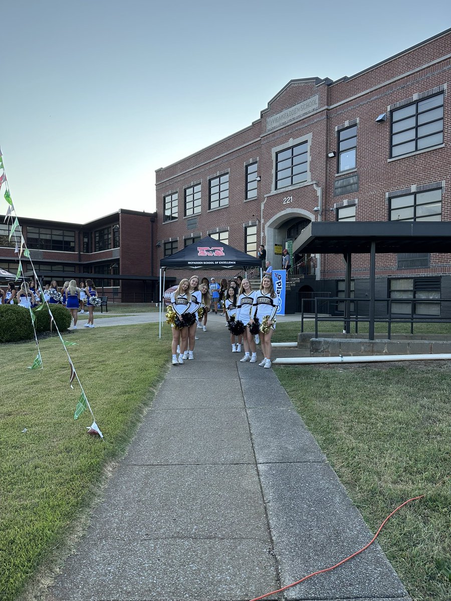 Thanks to <a href="/McFadden_School/">McFadden School of Excellence</a> for allowing us to be a part of your football Friday. We had a great time!