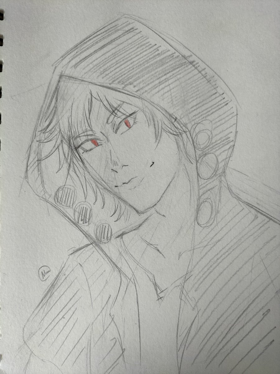 I'm still on hiatus, just wanted to pop on here and drop this Kano sketch because I promised I would
I'm sorry it's so late into August and it's just a sketch, I will try to draw something better once I have time and energy again