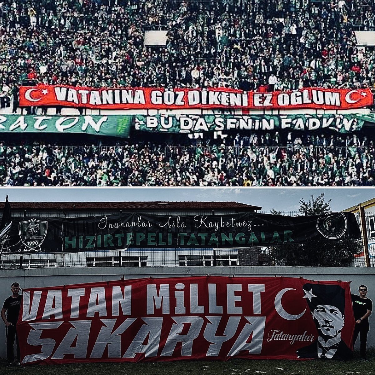 Zamanında bize yapılanlar şimdi Sakaryalı kardeşlerimize yapılıyor 
Sakaryasporlu kardeşler yalnız değildir !!!
#Sakaryaspor #Bursaspor