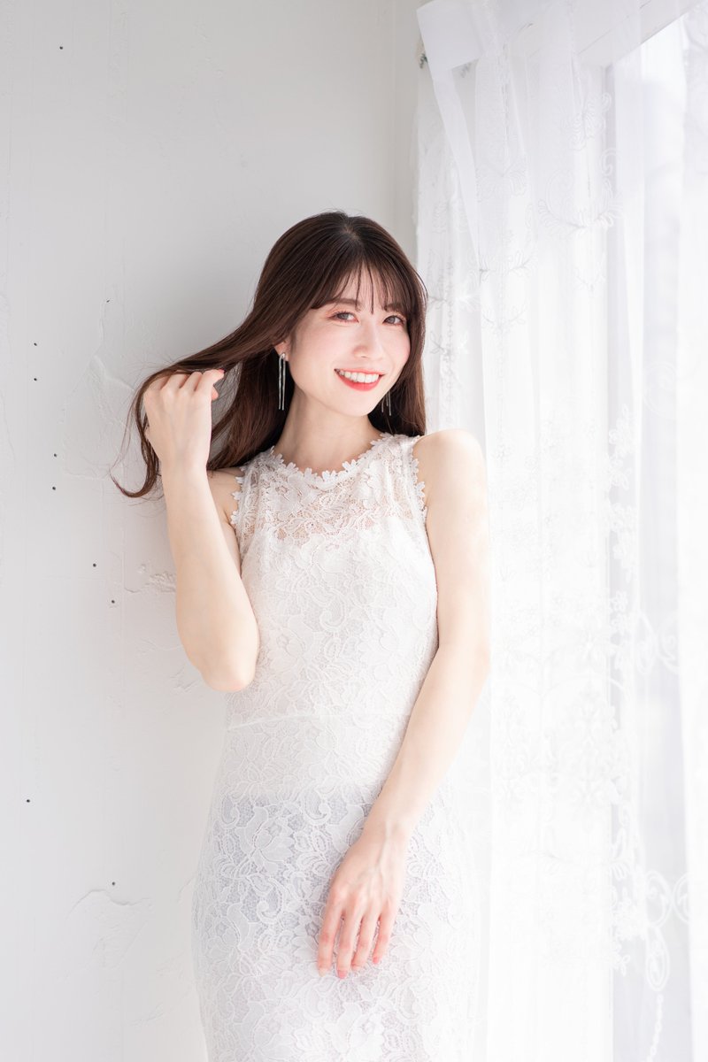 hamo_076's tweet image. モデル：#にこ さん（@gaogao_25_）
最後は笑顔で。
#ポートレート