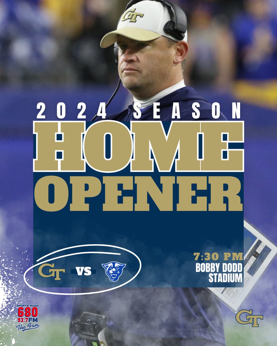 680TheFan's tweet photo. Don't text, college football starts today😌👀🚨🏈🥲😈🫡 @GeorgiaFootball @GeorgiaTechFB https://t.co/2NVgVbCiFt