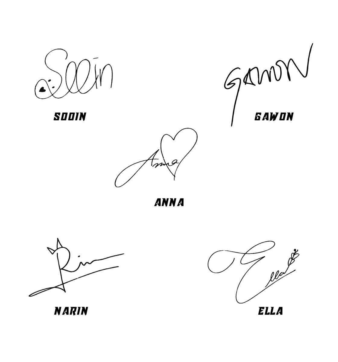 These are the unique marks of each soul, an imprint of individuality. Mine brims with grand affection, a deep, unyielding love woven into every fiber. Each signature tells a story, each a distinct flavor. Which resonates with you the most? Which one captivates your heart?