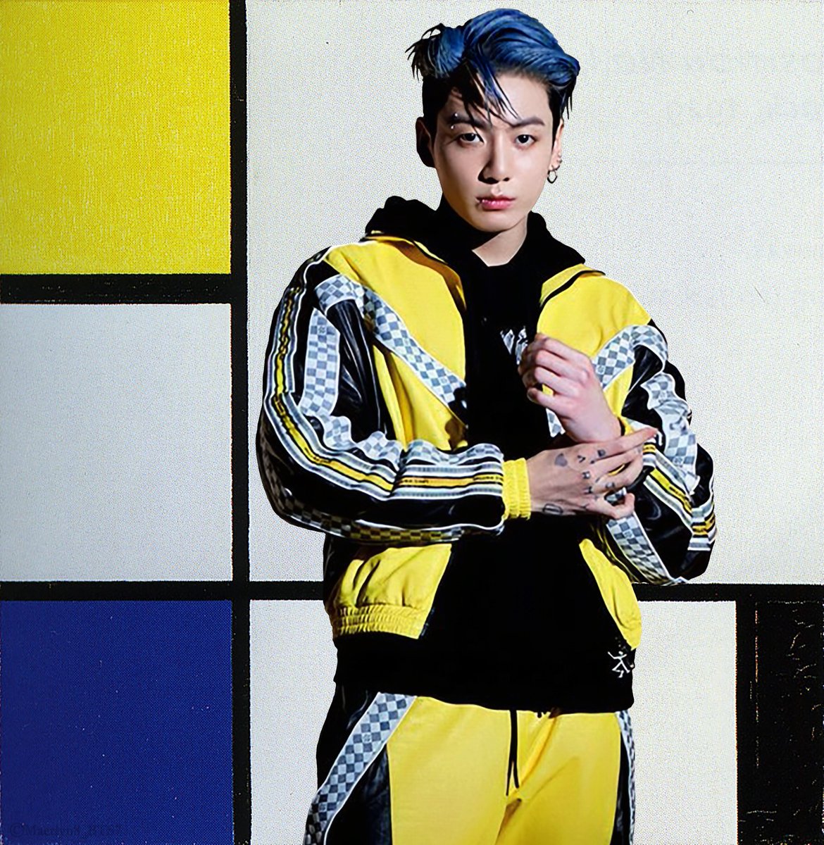 🐰🎂BTS is/in Art - JK Day Edit 1🎂🐰

Happy Birthday, JK! Sending you all my love! APOBANGPO! 💜

ART USED: Composition with Yellow, Blue, Black and Light Blue, Piet Mondrian (1929)

#BTSisinART #BTS #BTSFanArt #Jungkook #JK #전정국 #JKday #happybirthdayjungkook <a href="/bts_twt/">방탄소년단</a>