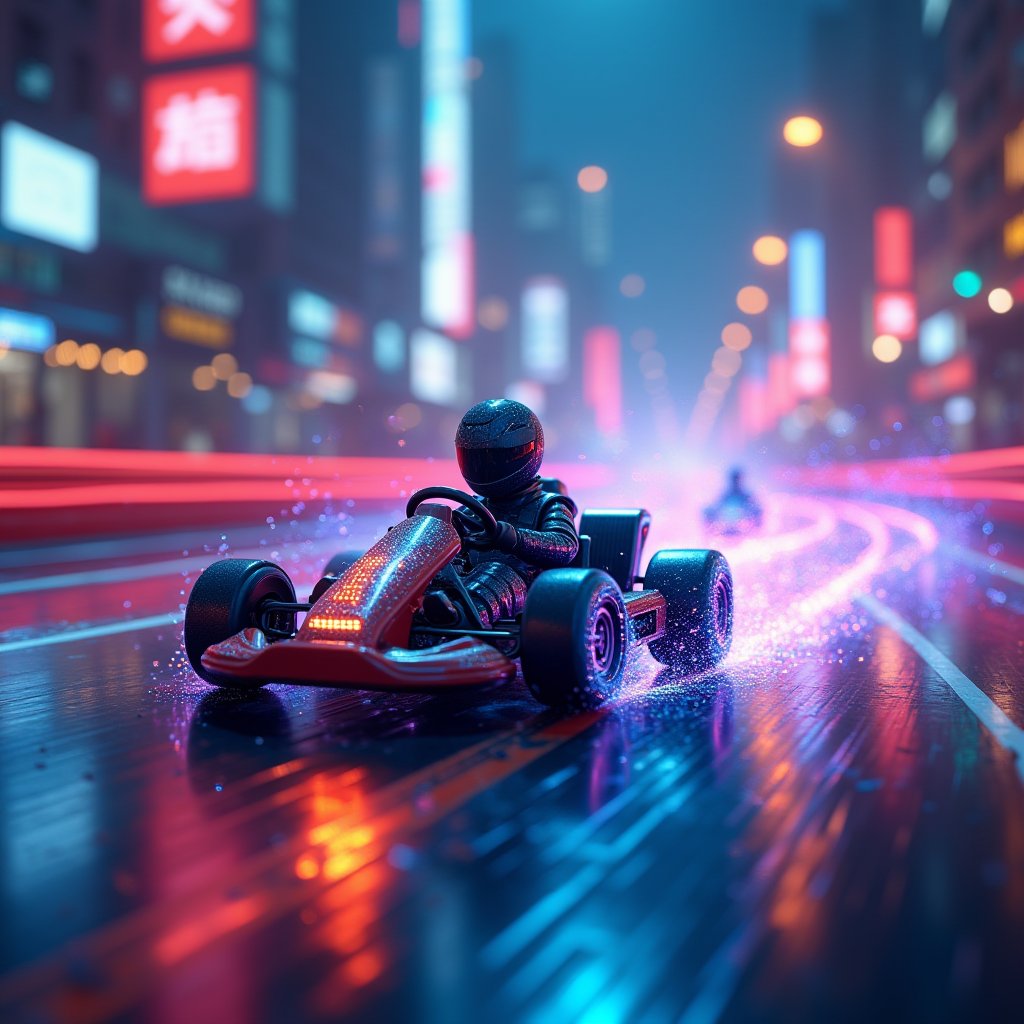 aiBildAgentur's tweet image. Racing through neon streets where speed meets style—this isn’t just a race, it’s a vibe. 🏎️💨 Who’s ready to leave a trail of light in their wake?

Tag your racing partner and let’s burn some rubber! 🚥✨

#NeonRacer #SpeedFreaks #StreetLegends #NightDrive #RaceToTheFinish