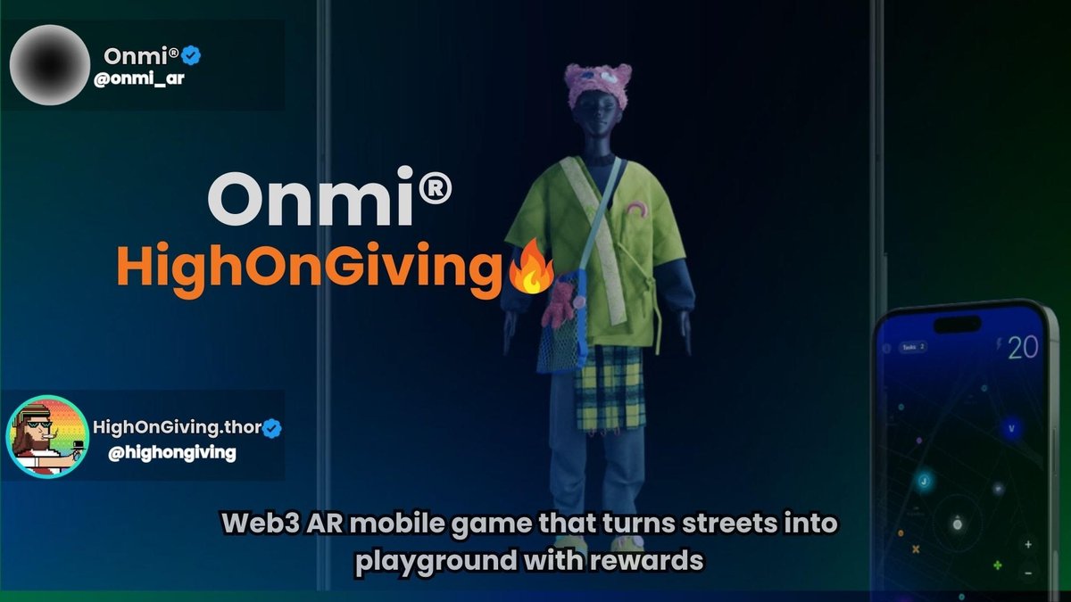 highongiving's tweet image. 𝟓𝐱 @onmi_ar 𝐖𝐡𝐢𝐭𝐞𝐥𝐢𝐬𝐭 𝐆𝐢𝐯𝐞𝐚𝐰𝐚𝐲

&amp;gt; ❤️‍🔥+RT this post
&amp;gt; Follow @onmi_ar
&amp;gt; Comment &amp;amp; Tag Friends

— 𝐈𝐧𝐭𝐫𝐨𝐝𝐮𝐜𝐢𝐧𝐠 @onmi_ar —
''𝙰 𝚃𝚛𝚎𝚊𝚜𝚞𝚛𝚎 𝙼𝚊𝚙 𝙸𝚗 𝚈𝚘𝚞𝚛 𝙿𝚑𝚘𝚗𝚎''

Onmi is a new AR game available on the App Store and Google Play. It's a…