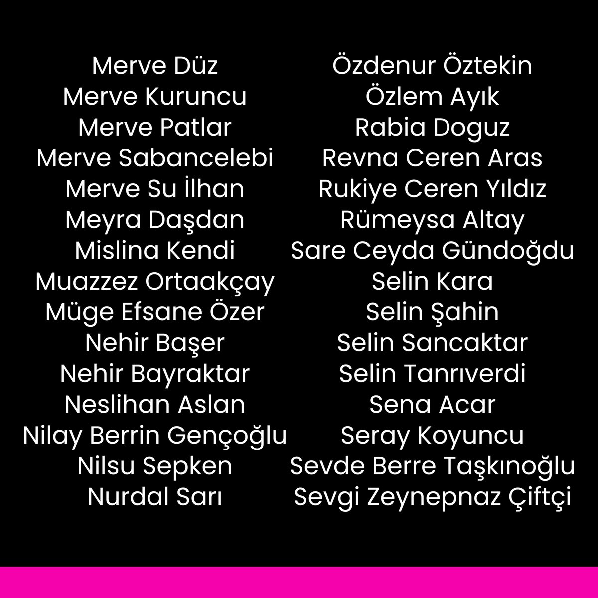 Değerli Miss Turkey Katılımcıları ve Takipçileri, 

Bu sene 42.sini gerçekleştireceğimiz Miss Turkey 2024 yarışmasına başvuran tüm aday adaylarımıza çok teşekkür ederiz. 

Can Sandıkçıoğlu 
Miss Turkey Org. Başkanı