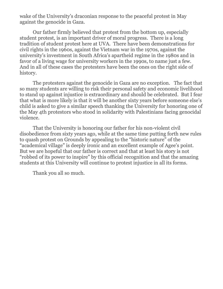 <a href="/mtgillikin/">Matthew Gillikin</a> Here is a copy of remarks I read yesterday (Aug 30) at the dedication of the "Gaston House" residence hall on Brandon Avenue.   Ian Baucom subbed for President Ryan who was under the weather.