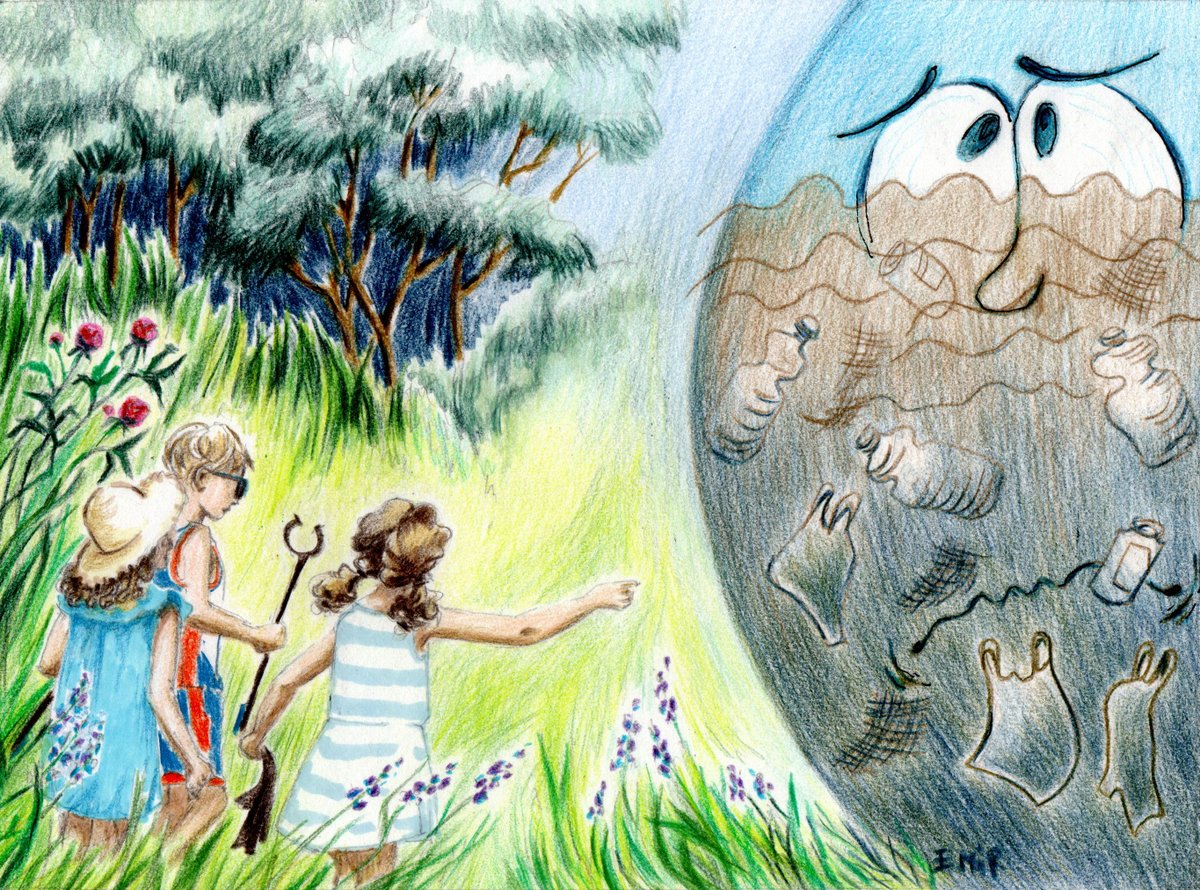 mironele's tweet photo. "Histórias da Ajudaris" 2024 - illustration / poetry / social project / helping children
https://t.co/nyJ5Gk2TVk
#drawing #colorpencils #illustrations #poetry #socialproject #ecology #recyclage #développementdurable #saveplanet #children #helpingchildren #ajudaris #Portugal #art https://t.co/sOx7lJ51ep