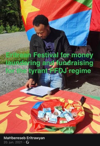 BealSham's tweet image. The #Eritrea|n regime's influence in Toronto is a threat to the safety of Eritrean-Canadians. We must protect our public spaces from their reach. #CancelPFDJFestival #StopForeignInterference #TransnationalRepression #BlueRevolution
 @MayorOliviaChow @CdnHumanRights @GAC_Corporate