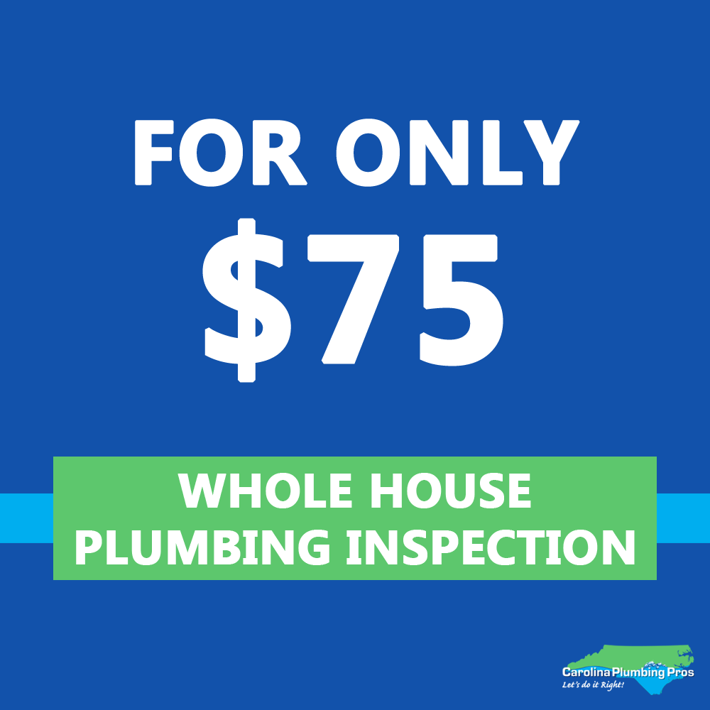 PlumbersNC's tweet photo. We offer a Whole House Plumbing Inspection for only $75!
Contact us at 🔹704-288-4664 or 🔹info@carolinaplumbingpros.com, or submit your message on our website https://t.co/yiU8An6jUS https://t.co/BBcelc8Jtt
