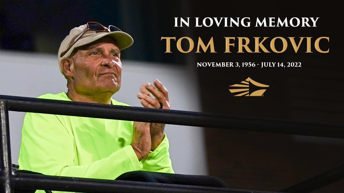 ⚫️🔴⚫️🔴⚫️🔴⚫️🔴⚫️🔴⚫️🔴⚫️

His laugh preceded him. It always put a smile on your face. You knew the next thing coming was “Are we having fun yet?” Never a dull moment when Tom Frkovic was in your presence. 
❤️
We were so fortunate to have him in our lives
❤️