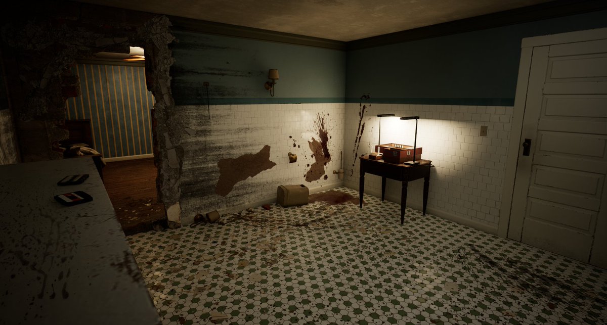 Kuraishisama's tweet image. This #ScreenshotSaturday I want to show you how the new rooms are going, which you can visit at my @IndieDevDay stand.

And be sure to check out the tweet below to stay up to date with #TheTransference
👇👇👇