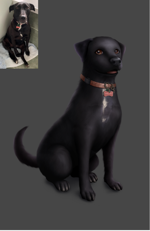 SunnyMotions's tweet photo. Commission for @vdawg28p
#PetVtuber #Commission #StreamAsset #BlackLabradorRetriever #CalicoCat #CatLayingDown https://t.co/rsvaNFPmmQ