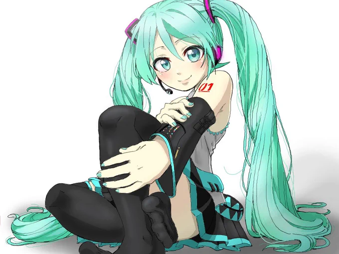 #初音ミク生誕祭20243DSで描いた過去絵ですが再掲ミクちゃんお誕生日おめでとう!! 