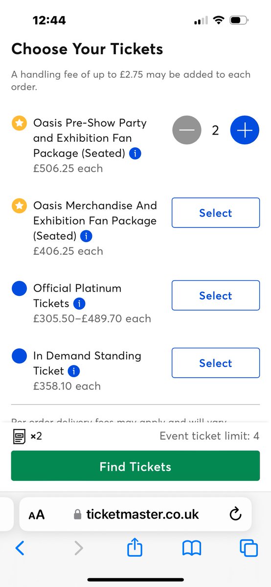 Yeh a load of bollox !! Waited since 8am 48k in the cue and then this is only what’s left 😂😂 hard pass #Oasis