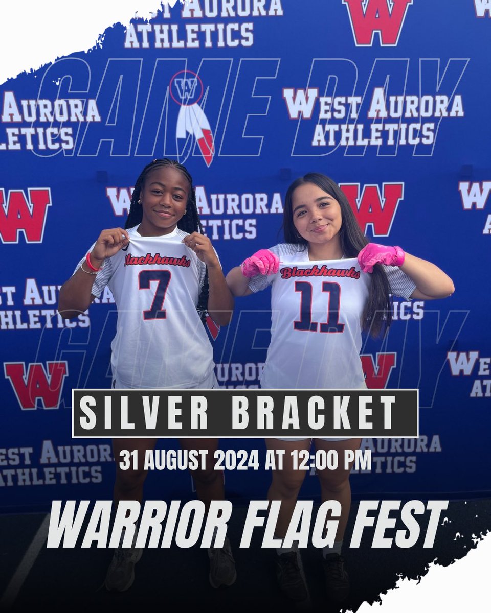 West Aurora Girls Flag Football tweet media