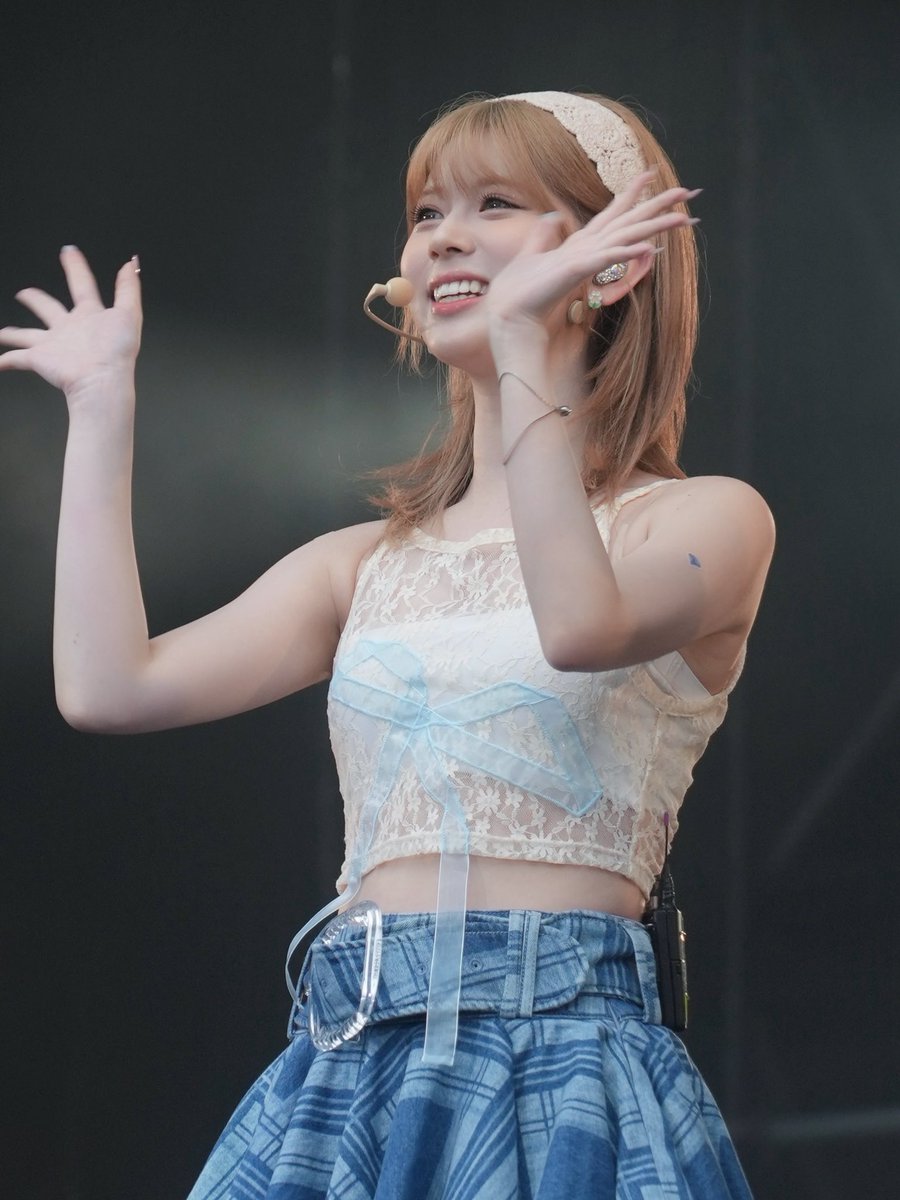 NiziU_CAM］ ✧ 240831 ✧ 音楽と髭達2024 @ HARD OFF ECOスタジアム