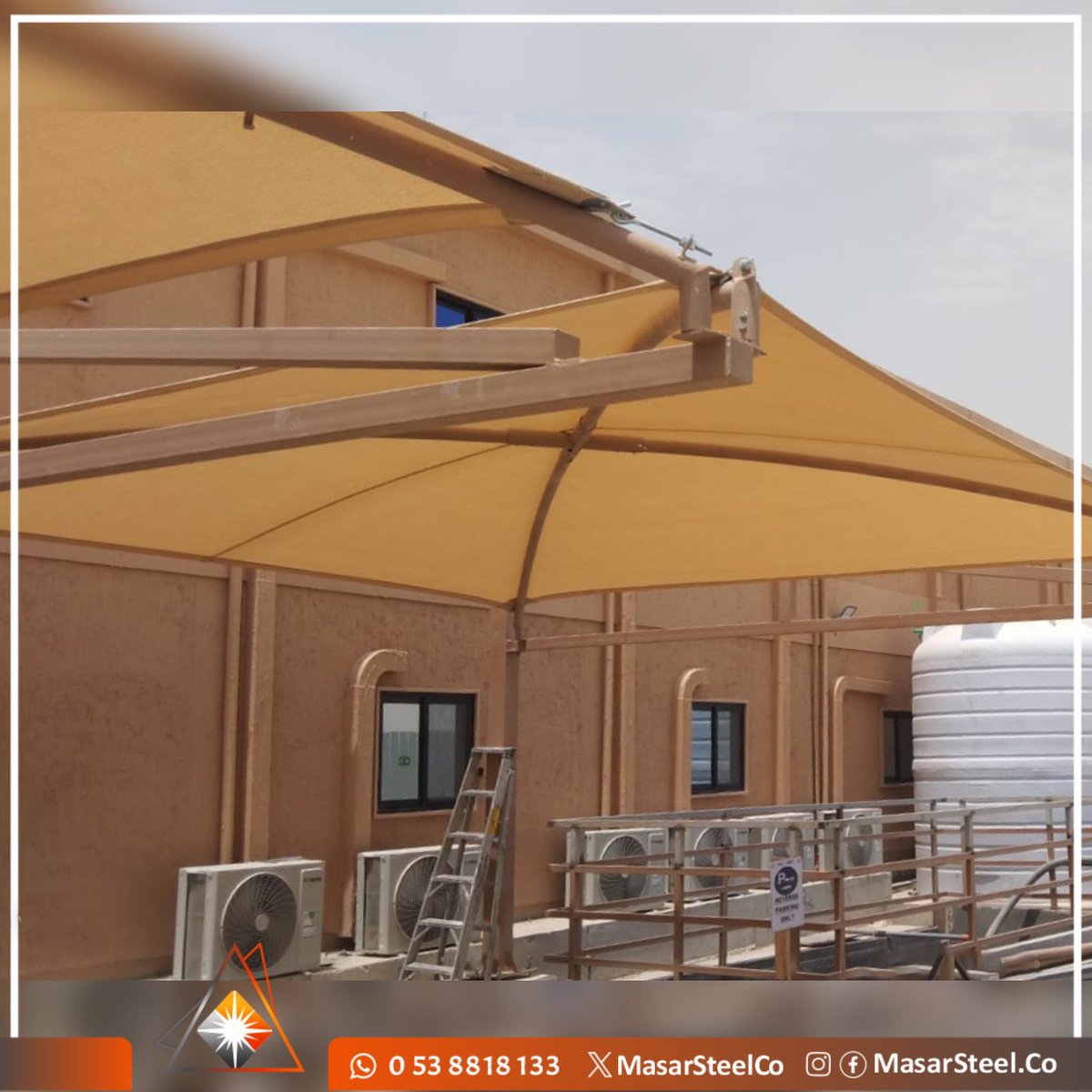 MasarSteelCo's tweet photo. مظلات الشد الإنشائي
#steelshadestructure #metalshade #fabricshade
#MasarSteel #leap #ksa #riyadh #مدينة_الملك_عبدالله_الاقتصادية #Arts #القديه #نيوم #الدرعية #حديقة_الملك_سلمان #seven #misk #رؤية2030 #الجسر_المعلق https://t.co/jEkOGIoZwb