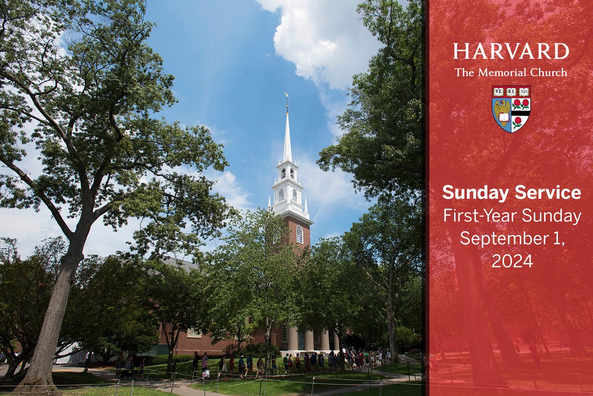 MemChurch Update: First week of Fall Term! Join us tomorrow for Sunday Services - mailchi.mp/harvard/memchu…